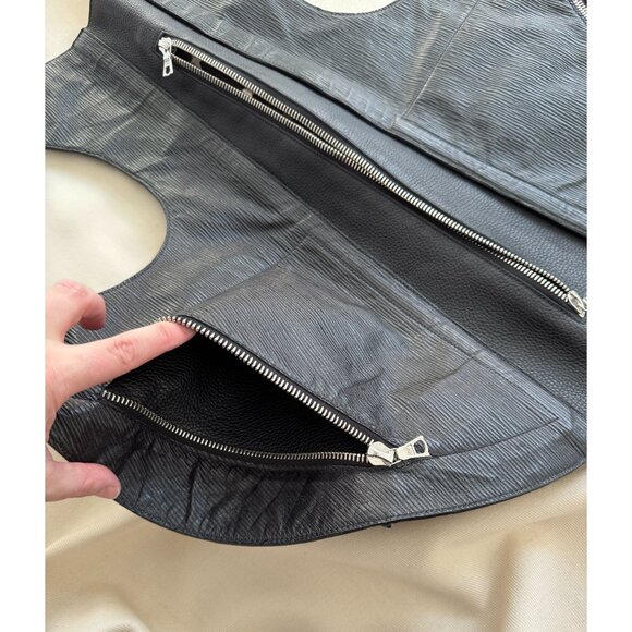 Lauren Bagliore “Body Armour” convertible bag in embossed leather - Picture 6 of 13